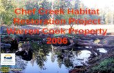 Chef Creek Habitat Restoration Project Warren Cook Property 2006 Environmental Services Sean Wong Sr. Environmental Biologist March 2007.