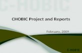 1 CHOBIC Project and Reports February, 2009. 2 Outline C-HOBIC project Reports Utilization of Reports.