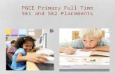 PGCE Primary Full Time SE1 and SE2 Placements. Aims of this briefing meeting  Know about the changes made to documentation for 2011-12  Be aware of.