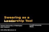 Nick Wilson Victoria University of Wellington New Zealand nick.wilson@vuw.ac.nz Cardiff University Wales.