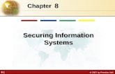 8.1 © 2007 by Prentice Hall 8 Chapter Securing Information Systems.