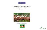The mission of the UFMC UFMC is a market-driven business aiming at –Creating value for owners and cattle farmers –Through supplying meat and processed.