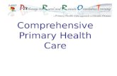 Comprehensive Primary Health Care. PaRROT Learning objectives Understand the development of comprehensive primary health care Be aware of the components