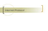 Internet Protocol. IP overview Service model Addressing Forwarding (Routing later)