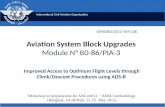International Civil Aviation Organization Aviation System Block Upgrades Module N° B0-86/PIA-3 Improved Access to Optimum Flight Levels through Climb/Descent.