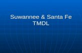 Suwannee & Santa Fe TMDL. Suwannee & Santa Fe Planning Units & WBIDs.