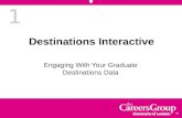 1 Destinations Interactive Engaging With Your Graduate Destinations Data