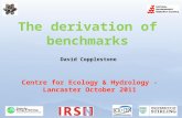 David Copplestone Centre for Ecology & Hydrology - Lancaster October 2011.