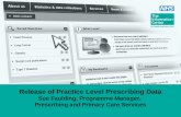 Release of Practice Level Prescribing Data Sue Faulding, Programme Manager, Prescribing and Primary Care Services.