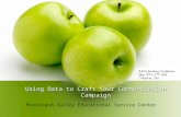 Using Data to Craft Your Communication Campaign Muskingum Valley Educational Service Center.