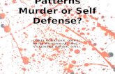 CHRIS SCHAEFER, OMS II PRIYA NILESHWAR, OMS I NNAEMEKA DIRIBE, OMSI Blood Spatter Patterns Murder or Self Defense?