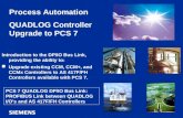 Automation and Drives QUADLOG DP/IO Bus Link 1 Copyright © Siemens AG 2009 All Rights Reserved Features & Benefits DP/IO Bus Link Architectures Ordering.
