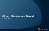 Gilbert Benchmark Report July 25, 2014. Why Performance Management?  Increased demand for government accountability  Focus on community’s highest priorities.