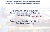 STAND.UP: Strengthening Twinning Agreements and Networking for Development. United in Partnership ”Fighting the Poverty: from Innovative Idea to Cooperation”