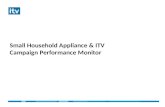 Small Household Appliance & ITV Campaign Performance Monitor.