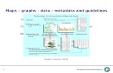 1 Maps â€“ graphs â€“ data - metadata and guidelines Carsten Iversen, SES2 IMS and Maps & Graph CMS service Data for maps and graphs and how to deliver Metadata