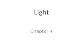 Light Chapter 4. What is Light? There are two different ways of talking about light: There is the "particle" theory, expressed in part by the word photon.