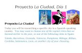 Proyecto La Ciudad, Día 1. Paso 1 Step 1 Paso 2 Step 2.