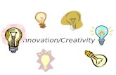Innovation/Creativity. Sources of new product ideas Creativity: can it be learned? Techniques for fostering group creativity Increasing personal creativity.