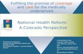A Presentation of the Colorado Health Institute 1576 Sherman Street, Suite 300 Denver, Colorado 80203-1728  @CoHealthInst.