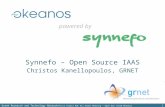 Greek Research and Technology Network Africa Arabia ROC All Hands Meeting – Open Day (CSIR Meraka) 1 Synnefo – Open Source IAAS Christos Kanellopoulos,