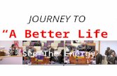 JOURNEY TO “A Better Life” Let's Get Spiritual See The Energy.