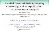 Https://portal.futuregrid.org Parallel Deterministic Annealing Clustering and its Application to LC-MS Data Analysis October 7 2013 IEEE International.