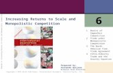 1 of 57 Copyright © 2011 Worth Publishers· International Economics· Feenstra/Taylor, 2/e. Chapter 6: Increasing Returns to Scale and Monopolistic Competition.