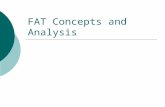 FAT Concepts and Analysis. Acknowledgments Dr. David Dampier and the Center for Computer Security Research (CCSR)