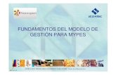 MP 41C-V2 FUNDAMENTOS MODELO DE GESTIÓN  PARA  MYPES