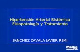 Hipertensión Arterial Sistémica Fisiopatología y Tratamiento SANCHEZ ZAVALA JAVIER R3MI 1.