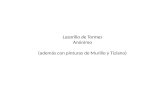 Lazarillo de Tormes Anónimo (además con pinturas de Murillo y Tiziano)