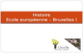 Histoire Ecole européenne – Bruxelles I. 4ème année