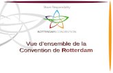Vue densemble de la Convention de R Vue densemble de la Convention de Rotterdam.