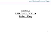 1 Séance 3 RESEAUX LOCAUX Token Ring Les Réseaux Informatiques.