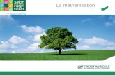 La méthanisation. Le groupe Crédit Agricole finance les ENR Projets en France et en Europe [1 M - 60 M] Financement en prêt ou en crédit-bail Crédit Agricole.