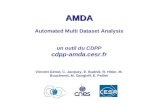AMDA Automated Multi Dataset Analysis un outil du CDPP cdpp-amda.cesr.fr Vincent Génot, C. Jacquey, E. Budnik, R. Hitier, M. Bouchemit, M. Gangloff, E.