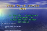 Stage du 10 janvier 2008 La famille, dynamiques de changement et diversités des formes actuelles Coordonnées internet : jmbouville@club-