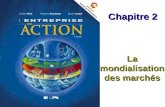 La mondialisation des marchés Chapitre 2. Chapitre 2 La mondialisation des marchés Diapositive 2 © ERPI – Lentreprise en action, 2e édition. Reproduction.