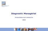 Diagnostic Managérial Présentation de la démarche 2010.