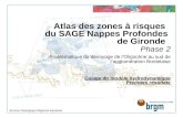 Atlas des zones à risques du SAGE Nappes Profondes de Gironde Phase 2 Problématique du dénoyage de lOligocène au sud de lagglomération Bordelaise Calage.