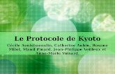 Le Protocole de Kyoto Cécile Aenishaenslin, Catherine Aubin, Roxane Milot, Maud Pinard, Jean-Philippe Veilleux et Anne-Marie Voisard.