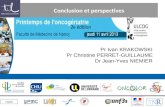 CN025 Conclusion et perspectives Pr Ivan KRAKOWSKI Pr Christine PERRET-GUILLAUME Dr Jean-Yves NIEMIER.
