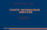 Collège Anatole France – Cadillac Mise à jour: 10-12-2006 Questions sur cette charte à envoyer à: admin@anatole.afrance CHARTE INFORMATIQUE SIMPLIFIEE.