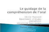 Cécile Poussard Département détudes anglophones Université Paul-Valéry Montpellier 3 Équipe EMMA, EA 741 1 C. Poussard – Journée académique Reims – 23.