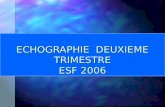 ECHOGRAPHIE DEUXIEME TRIMESTRE ESF 2006. ACCUEIL EXPLICATIONS n ACCUEIL n BUTS DE L EXAMEN n ANTECEDENTS n ECHO ANTERIEURE n MARQUEURS SERIQUES n NUQUE.