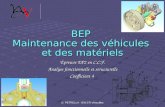 D. PETRELLA - IEN STI Versailles BEP Maintenance des véhicules et des matériels Épreuve EP2 en C.C.F. Analyse fonctionnelle et structurelle Coefficient.