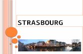 STRASBOURG. LOCALIZATION Strasbourg est une ville située dans l'est de la France, sur la rive gauche du Rhin. Cest le chef-lieu de la région lAlsace.