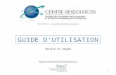 1 GUIDE DUTILISATION Projet collaboratif coordonné par : disponible sur :  Version en images.