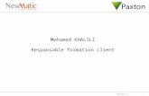Http:// Mohamed KHALILI Responsable formation client.